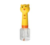 Distributeur électrique pour shampooing douche - Distributeur de mousse de savon en forme d'ours 350 ml | Dispeenser de mousse rechargeable de 250 g pour toilettage de chiens et chats, lavage du b