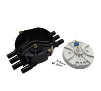 Distributeur électronique 10452458 FDQGGM00 Tête d'allumeur et rotor compatibles avec GMC Oldsmobile V6 4.3L Kit compatibles avec Chevrolet Astro 1996-2000 Distributeur(10452458)