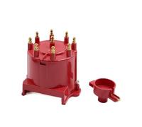 Distributeur électronique Capuchon de distributeur d'allumage de voiture et Kit de Rotor, bobine externe adapté pour GMC C1500 C2500 C3500 K1500 rouge 8406