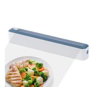 Distributeur en aluminium : feu pratique pour feu, papier sulfurisé et étirement | Support de rouleau mural ou tiroir, rangement de cuisine multifonction moderne