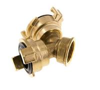 Distributeur en Y pour tuyau d'arrosage à filetage femelle de 3/4''