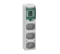 Distributeur encastré 1x4 IP65 pour raccord Mureva 13177