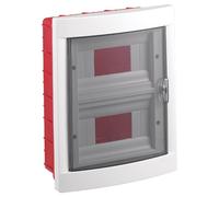 Distributeur encastré 2x8 2 rangées 16 modules IP40 90912016