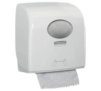 Distributeur essuie-mains en rouleaux Aquarius Slimroll blanc