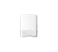 Tork Distributeur d'essuie-mains pliés 553000 G – pour essuie-mains pliés en V ou en C – Blanc