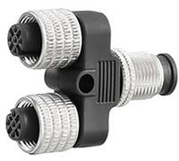 Distributeur et adaptateur pour capteurs/actionneurs Weidmüller SAI-Y-5 AND 2M12 1515140000 M12 Adaptateur forme Y Nombre
