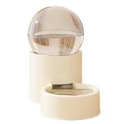 Distributeur Et Mangeoire Automatique d'eau pour Animaux De Compagnie À Double Usage, Distributeurs d'eau par Gravité pour Animaux De Compagnie, Distributeur De Nourriture pour Chat,Voyage sans Souci