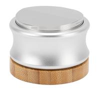 Distributeur et tasseur de café réglable, niveleur de café à double tête avec contrôle de la profondeur de 2 à 14 mm, presse-café en acier inoxydable pour les baristas à domicile o (51MM)