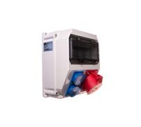 Distributeur fixe 32A/5P 2xGS sans fusible LUBLIN