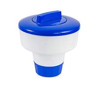 Distributeur flottant pour piscine, brome, chlore, support de tablette flottante pour spa, jacuzzi, natation avec bouchon verrouillable, contrôle du débit réglable, ABS, solide, utilisation à long