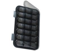 Distributeur hebdomadaire de médicaments avec joint en silicone robuste en polypropylène pour patients âgés chroniques de grande capacité