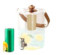 Distributeur In Per Bevande - Distributeur de 5 l par Bevande In Con Rubinetto - Distributori Di Bevande Analcoliche - Contenitore Per Bevande Alla Limonata Antigoccia, idéal par Ospitare Riunioni