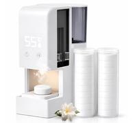 Distributeur intelligent de serviettes chaudes avec 40 serviettes compressées jetables, chauffage automatique en 5 secondes avec contrôle intelligent de la température