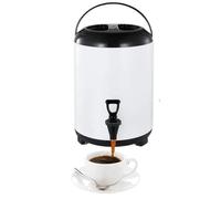 Distributeur isotherme pour boissons chaudes et froides, construction en acier inoxydable pour plus de durabilité et de rétention de la température, idéal pour servir du lait, du thé, du café lors de