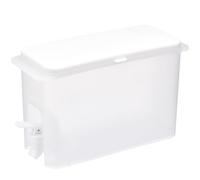 Distributeur Lessive Liquide 3,5 L en PP, Blanc, Étanche