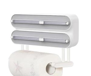 Distributeur magnétique de d'aluminium Support magnétique pour | Support avec coupe-légumes en aluminium pour préparer des repas, cuisiner, cuire au four, viande et bœuf