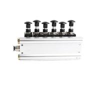 Distributeur manuel 4R210-08 2F-10F à 2 voies et 5 positions avec interrupteur tirette poussoir for distributeur combiné(12 in 10 Out)