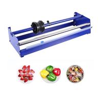 Distributeur manuel de film étirable avec cutter pour emballage industriel, déménagement et usage domestique