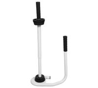 Distributeur Manuel de Film Étirable Industriel Poignée Ergonomique | Réglage par Bouton, Structure Légère en Fer Blanc, pour Entrepôt et Emballage E-commerce, sans Outil