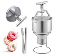 Distributeur manuel de pâte en acier inoxydable pour fabrication de beignets pour usage domestique et commercial