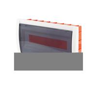 Distributeur modulaire 1x18 encastré IP40 blanc RM-PT-18M