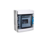 Distributeur modulaire 1x6 encastré résistance UV IP65 IKA 174188