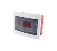 Distributeur modulaire 1x8 encastré IP40 blanc RM-PT-08M