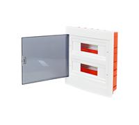 Distributeur modulaire 2x12 encastré IP40 blanc RM-PT-24M