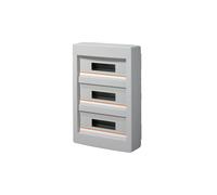 Distributeur modulaire 3x18 encastré sans portes série EC61054