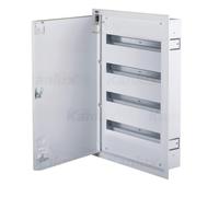 Distributeur modulaire métal 4x18 encastré IDEAL TS 29322