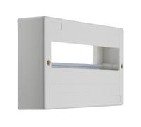 Distributeur modulaire plastique 1x12 encastré IP30 IDEAL TS 3853