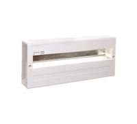 Distributeur modulaire plastique 1x18 encastré IP30 IDEAL TS 3854