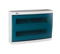 Distributeur modulaire plastique 2x18 à poser IDEAL TS 23615