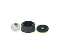 Distributeur multifonction KERBL Multifeeder 3-en-1 balle distributeur assiette à lécher gamelle anti-glouton noir/vert