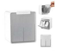 Distributeur Mural Cotons-Tiges 2 Compartiments Vendos85