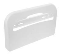 Distributeur Mural de Couvre-sièges de Toilette en Plastique ABS Blanc | Accès Rapide, Rangement Léger des Recharges, Usage Hôtelier et Résidentiel, pour Équipes D’entretien