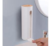 Distributeur mural pour cotons démaquillants blanc Vendos85