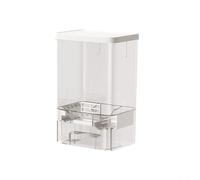 Distributeur mural pour perles booster de parfum, récipient transparent en PET et support de détergent solide, organisateur de salle de bain et distributeur d'épices de cuisine, tache