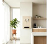 Distributeur Mural Secteur 30L/h 750ml Chaud/ambiante pour Bureau et Maison