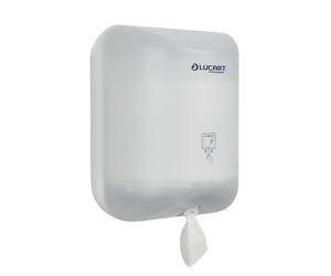 Distributeur papier toilette L-One mini ABS blanc pour bobines