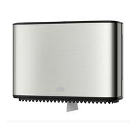 Distributeur papier toilette Tork Jumbo acier inoxydable pour bobines