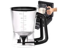 Distributeur Pâte à gaufres - Mélangeur en forme d'entonnoir 1L, Mélangeur à gaufres Avec Support - PréCuisson Cuisson Cupcake Sauce Vinaigrette Salade Crème Beurre Miel Confort PourLes Utilisateurs