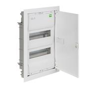 Distributeur plastique MSF RP PT 28M 2X 14M N+PE IP30 2002-00