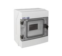 DISTRIBUTEUR PLASTIQUE RH-6 NT 6M 1X 6M N+PE IP65 IK07 36.6