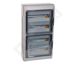 DISTRIBUTEUR PLASTIQUE RN65 NT 72M 4X 18M N+PE IP65 IK09 601948