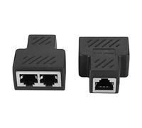 Distributeur PoE 8 Core Jack Splitter Adaptateur Splitter Splitter pour Internet Data Transmission Carte