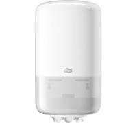 Tork 558000 Mini Distributeur de papier d'essuyage à dévidage central M1 - Design Elevation - Blanc
