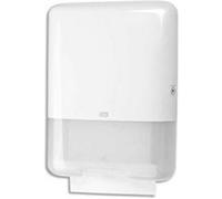 Distributeur pour essuie-mains pliés en V/C H3 Dim. L33,3 x H43,9 x P13,6 cm blanc semi transparent G
