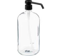Distributeur, pour savon liquide, gel douche, verre, 1 L
