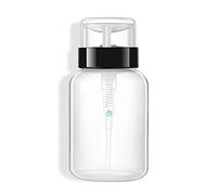 Distributeur Poussoir de 200 ML, Pompe pour dissolvant de Vernis à Ongles, distributeurs de Bouteilles vides, conteneur de Bouteilles de Liquide pour Salon, Usage Domestique, Voyage, Bouteilles